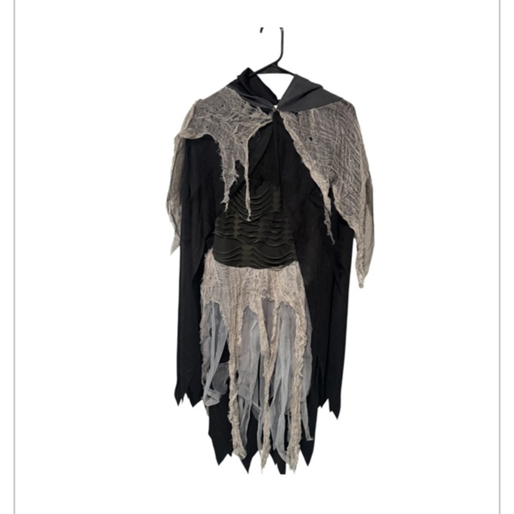 Spooktacular Creations Grim Reaper Girl Halloween Costume dress -XL